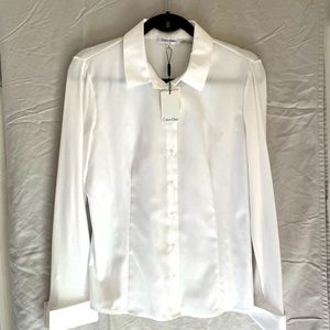 Calvin Klein Button Down Blouse
